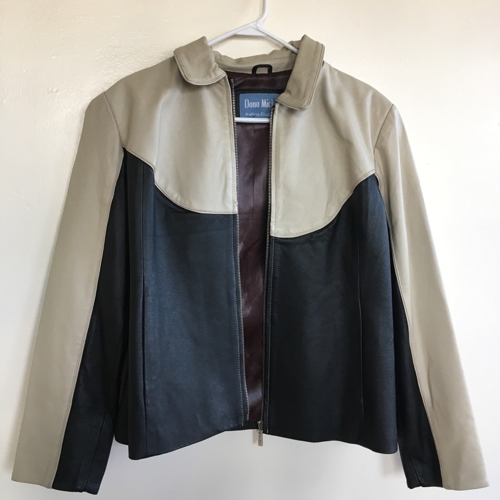 Dona Michi Italian Fashions Leather jacket